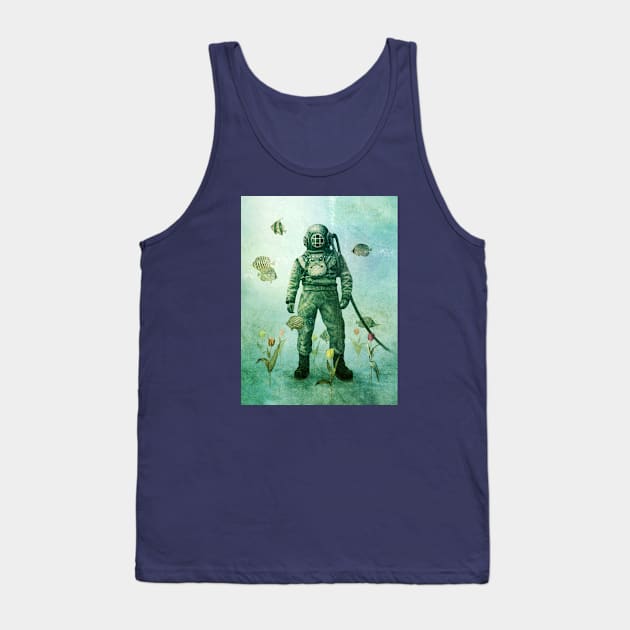 Deep Sea Garden Tank Top by Terry Fan